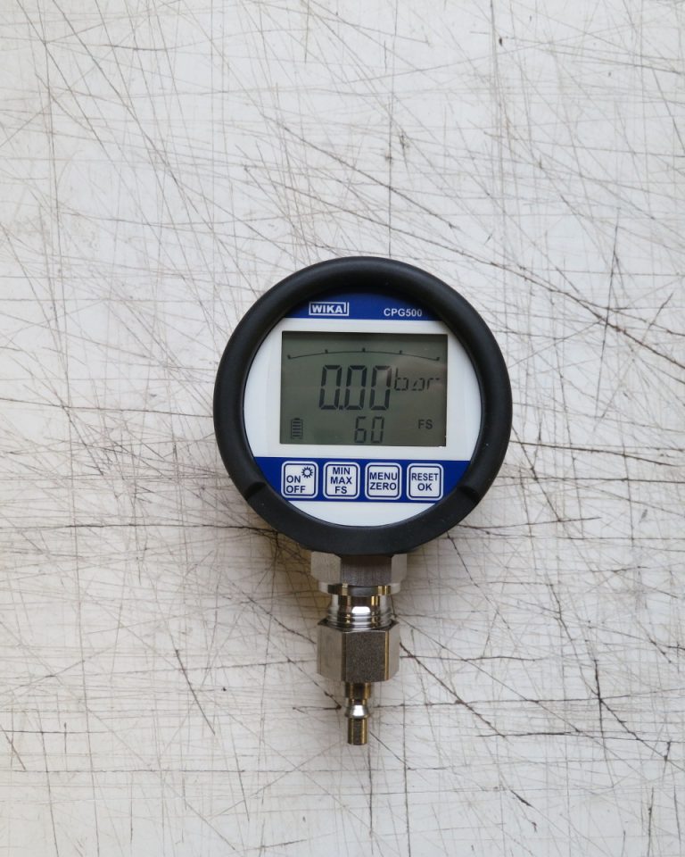 221586 Digitalt Test manometer 0-60 bar